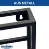DanDiBo Weinregal Wand Metall Schwarz Design 96603 Flaschenregal Weinflaschenhalter Weinhalter Flaschenhalter Bild 5