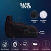 Game Over Videospiel Sitzsack Liegestuhl | Wohnzimmer | Seitentaschen für Controller | Headset-Halter | Hergestellt in Großbritannien | Ergonomisches Design (Elektrisches Purpur) Bild 4