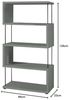 Regal >Sticks< in pine green matt lack - 66x126x33cm (BxHxT) Bild 2