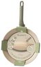 BergHOFF Leo Balance Moonmist 28 Rund Allzweckpfanne Beige Grau Keramik Pieter Roex 180 °C Bild 3