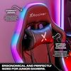 X Rocker Agility Compact eSports - Gaming-Bürodrehstuhl für Kinder & Teenager mit LED-Beleuchtung Bild 4