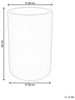Blumentopf schwarz rund 37 x 37 x 56 cm EANTIO Bild 3