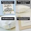 speecheese Dekokissen Schlafender Koala Kuschelkissen mit Spruch Auftragschiller Bild 4