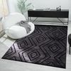 Vimoda Teppich Teppich Modern Super Weich, Rechteckig, 3D Effekt, Raute, Modern, Läufer Wohnzimmer Bild 4