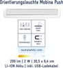 Müller Licht 27700026 Mobina Push Kleine mobile Leuchte LED (RGB) Weiß Bild 3