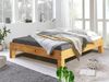 Möbel-Eins CURBY 4-Fuß-Bett ohne Kopfteil, Material Massivholz, rustikale Altholzoptik, Fichte natur 160x200 cm Standardhöhe Bild 2