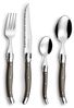 Lou Laguiole LAGUIOLE / TRADITION Besteckset 24-teilig pfeffer hochglanzpoliert Bild 2