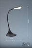 Fischer & Honsel 50527 LED Tischleuchte Nil Schwarz 3000K dimmbar Bild 4