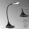Fischer & Honsel 50527 LED Tischleuchte Nil Schwarz 3000K dimmbar Bild 2