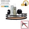 WENKO Badregal Static-Loc® Alba, Eckablage, Befestigen ohne bohren Bild 4