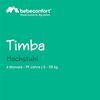 Bebeconfort Timba mit Kissen, Holzhochstuhl, Höhenverstellbar, ab einem Alter von 6 Monaten bis 10 Jahren, bis 30 kg, White Bild 2