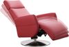 Cavadore TV-Sessel Cobra / Fernsehsessel mit Liegefunktion, Relaxfunktion / Stufenlos verstellbar / Ergonomie M / Belastbar bis 130 kg / 71 x 110 x 82 / Echtleder Rot Bild 4