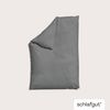 Schlafgut Woven Satin Bettwäsche|Bettbezug einzeln 135x200 - 140x200 cm| grey-mid Bild 2