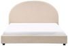 Wasserbett Bouclé VAUCLUSE 160 x 200 cm Beige Bild 5