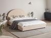 Wasserbett Bouclé VAUCLUSE 160 x 200 cm Beige Bild 2
