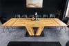 riess-ambiente Esstisch MONTREAL 90cm natur (Einzelartikel, 1-St), ausziehbar · V-Gestell · bis 12 Personen · Industrial Design Bild 4