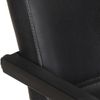 vidaXL Freischwinger 2 Stk. Schwarz Echtleder [321852] Bild 3