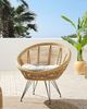 Gartenstuhl MARATEA Rattan Natürlich Bild 2