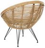 Gartenstuhl MARATEA Rattan Natürlich Bild 5