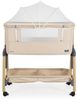 Cangaroo Beistellbett Amo höhenverstellbar, Moskitonetz, Rollen, Bremse Matratze beige Bild 3