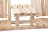 »Timber« Holzbank aus FSC® 100% Tannenholz – stabile 2-Sitzer-Bank Bild 4