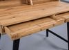 M2 Kollektion Stockholm Schreibtisch/Sekretär, Holz, Braun, L/H/T= 110 x 85 x 58 cm Bild 4