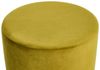 Pouf MILLEN Olivgrün Samtstoff 61 cm 61 cm Bild 4