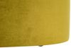 Pouf MILLEN Olivgrün Samtstoff 61 cm 61 cm Bild 5