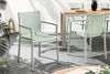 riess-ambiente Gartenstuhl STUDIO ITALIA salbei · wetterfester Stapelstuhl für In-/Outdoor (Einzelartikel, 1 St), pflegeleichter Balkonstuhl · leichtes Design · stabil · für Terrasse Bild 2