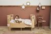 Meyco Ikat Bettbezug Sand / Toffee 120x150 cm Braun Bild 3