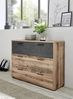 Schubkastenkommode >ALICANTE< 3 Schubladen, Alpine Lodge / Betonoxid - 120x89,4x38 (BxHxT) Bild 2
