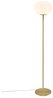Nordlux ALTON Stehlampe Messing, opal weiß E27 mit Kabelschalter 28x28x150cm Bild 3