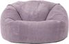 Icon 'Kingston' Klassischer Sitzsack, Cord Lila, 85x50 cm Bild 4