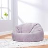 Icon 'Kingston' Klassischer Sitzsack, Cord Lila, 85x50 cm Bild 3
