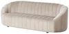Sofa 3-Sitzer MALUNG Samtstoff Beige Bild 4