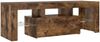 vidaXL TV Schrank mit LED-Leuchten Lowboard TV Möbel Tisch Sideboard Fernsehtisch Fernsehschrank HiFi-Schrank Räuchereiche 120 x 35 x 40 cm Bild 5