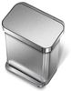 simplehuman CW2023 55 l Rechteckig Edelstahl Edelstahl Terrasse Edelstahl Bild 2