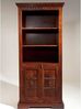 Regal Akazie 84x50x183 nougat lackiert OXFORD #406 Bild 5