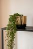 LaLe Living Blumentopf Koku aus Eisen in Schwarz/Gold, Ø13,5 cm Bild 2