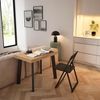 Skraut Home | Ausziehbarertisch | Multifunktionaler ausziehbarer | 220 | Für 10 Gäste | Hölzerne Beine | Moderner Stil | Eiche Bild 4