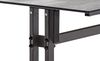 Sieger 5330-30 Party-Klapptisch mit Polytec Tischplatte, Stahlrohr Beton, hell 80 x 73 x 80 cm Bild 4