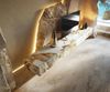 Lowboard Cuor 250 cm Keramik Minas Melange Weiß-Beige 1 Klappe 1 Schubfach Schwebend Bild 5