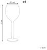 Weingläser im 4er Set DIOPSIDE 360 ml Rosa Bild 3