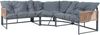 Loungeset Karg Dunkelgrau/Rattanoptik [casa. pro] Bild 4
