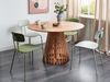 Esstisch MESILLA 120 cm 120 cm Akazienholz Dunkler Holzfarbton Bild 2