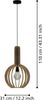 Eglo 900151 Hängeleuchte VELASCO Holz ahorn E27 1X40W H:110cm Ø31cm dimmbar Bild 3