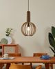 Eglo 900151 Hängeleuchte VELASCO Holz ahorn E27 1X40W H:110cm Ø31cm dimmbar Bild 2