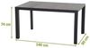 Siena Garden Silva Dining Tisch 140x90 cm ? Aluminium (matt anthrazit) & Keramikplatte (washed grey) Bild 2