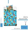 MTOnlinehandel Kinderbettwäsche Paw Patrol 100x135 + 40x60 cm, 100 % Baumwolle, Renforcé, 2 teilig, Bettwäsche-Set für Kinder, Mädchen und Jungen Bild 4