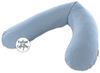 Theraline Stillkissen "Das Original" Polyester Hohlfaser Bezug 190 cm 154 Melange blau-grau (Bamboo) Bild 2